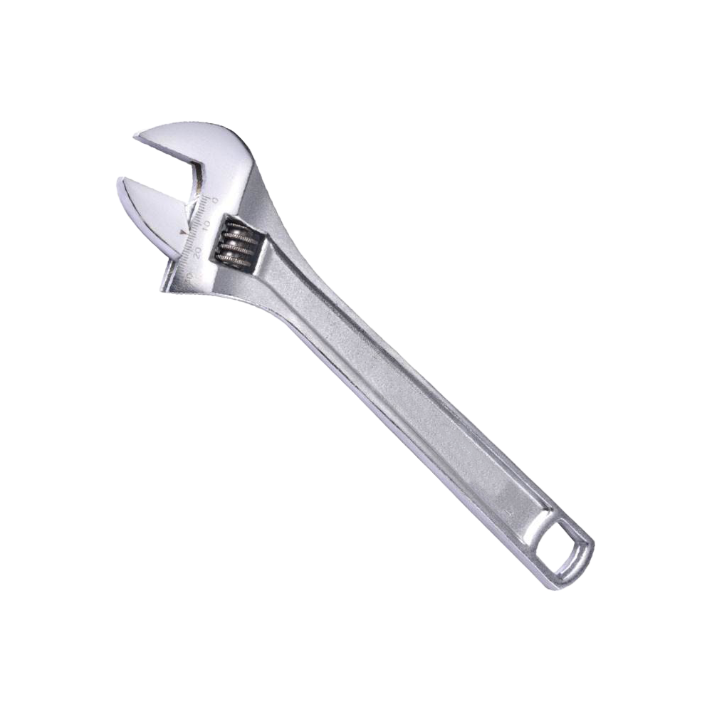 Thickened european style adjustable wrench